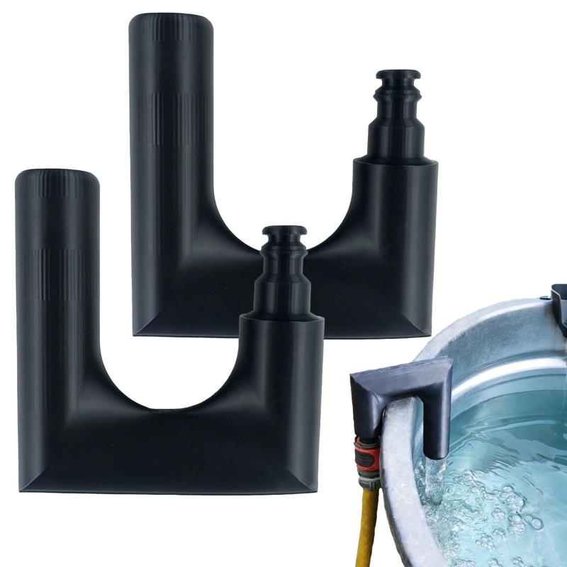 Garden Hose Hook Durable Non-Slip Material Hands-Free Water Tank Filling Accessory for Backyard Gardening Irrigation