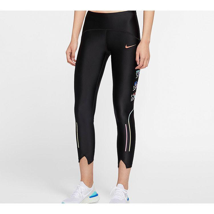 Nike Speed Tokyo Lauf-Tight Hose Damen Unterteile Schwarz CT2834-010