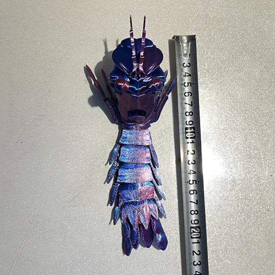 Игрушка-подвижка в виде креветки-богомола для снятия тревожности — фото 11