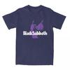 Camiseta Morada Oficial Merch de Black Sabbaths para Hombres y Mujeres Música Metal Camiseta de Algodón Puro Ropa Camisetas Vintage
