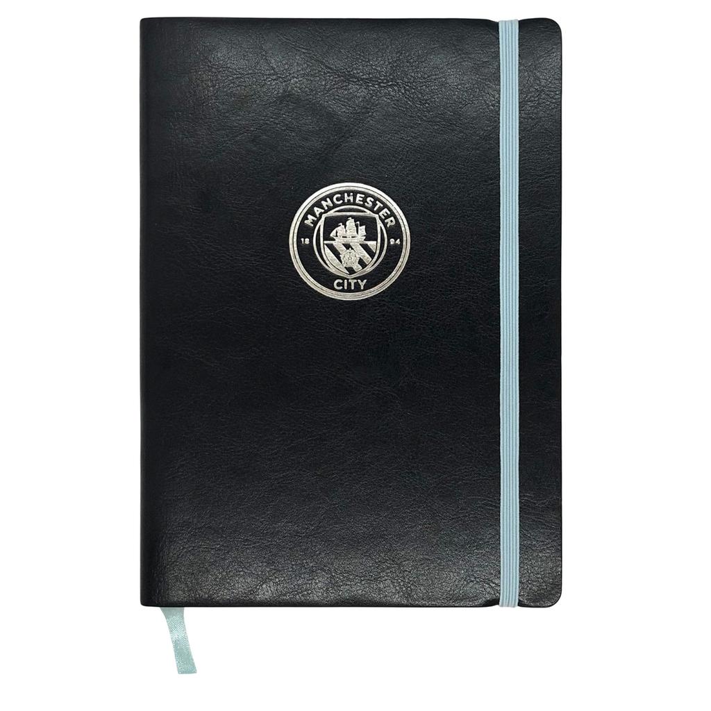 Manchester City FC Crest A5 Notebook & Pen