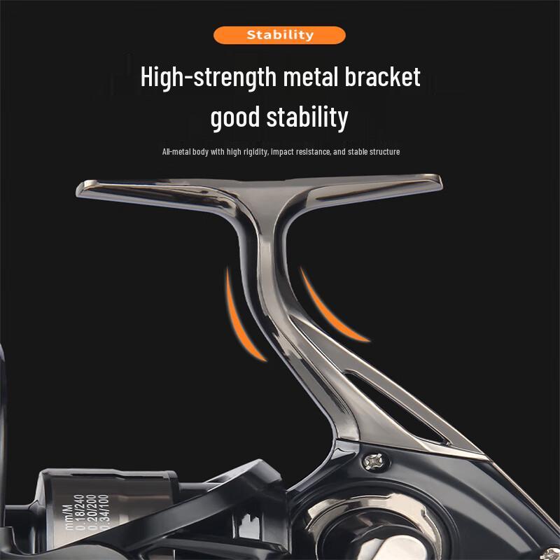 iosn Full Metal Gapless Spinning Fishing Reel