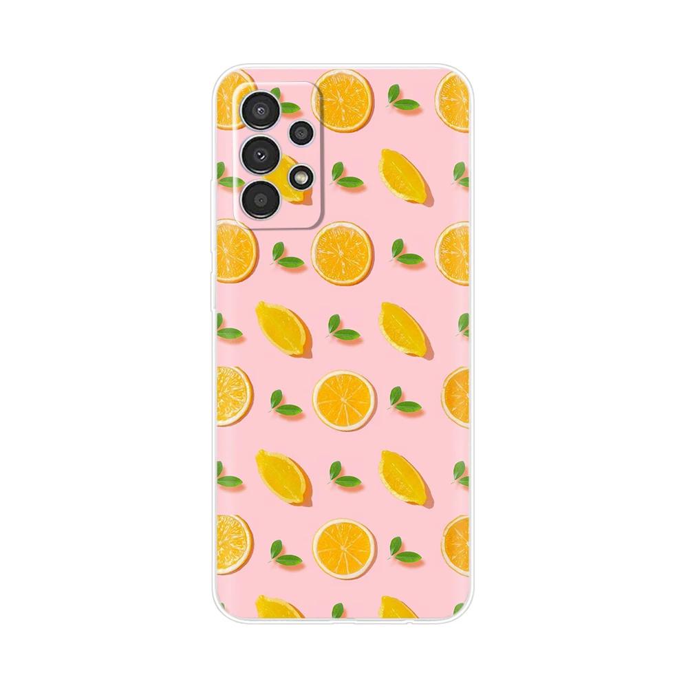 Phone Case For Samsung Galaxy A73 Case A23 A33 5G A53 Back Bumper Clear Marbel Soft Silicone Cover for Samsung A53 5G Para Cases