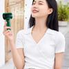 New High Speed Powerful Fan Usb Smart Display Mini Handheld Fan Portable Rechargeable Turbo Small Fan Pocket Desktop Small Electric Fan