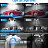 15000 lm 150W składane żarówki LED E27 oświetlenie garażowe regulowany wielopanelowy sklep sklepowy lampa sufitowa do oświetlenia magazynu warsztatowego