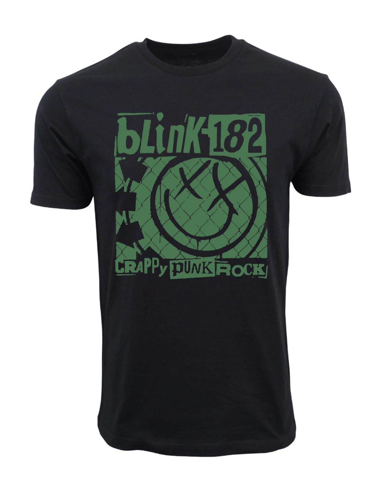 Unisex Adult Casual Music Blink-182 CRAPPY PK ROCK T SHIRT T-Shirt XL