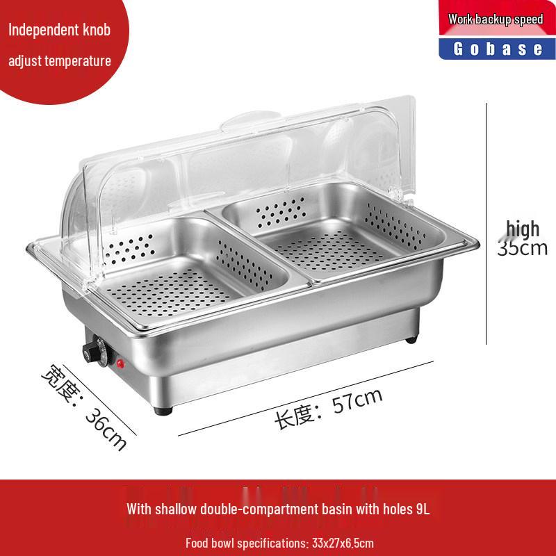 Commercial Stainless Steel Electric Buffet Warmer