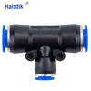 Haisidick Plastic Reducing T-Connector for Air Hoses CN Plug (adapter Included)