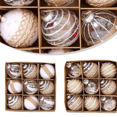 Home Christmas Balls Kit Ornaments Party Set Wedding