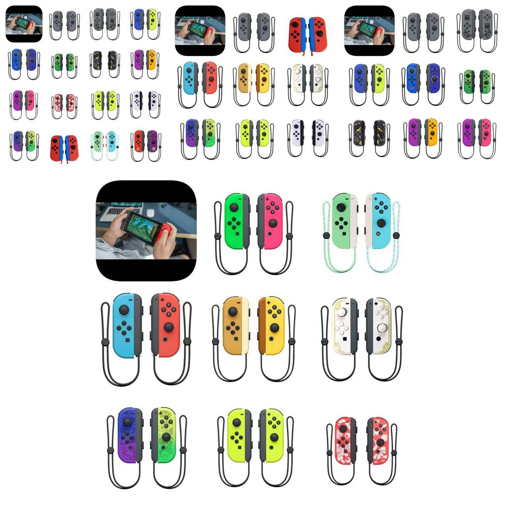 Versatile Joy-con Game Controller Featuring Wireless Bluetooth Connectivity And Excellent Haptic Feedback For Switch And Mobile Devices