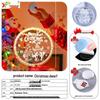 Glowing Merry Christmas LED Suction Cup String Lights for 2025 Holiday Window Display