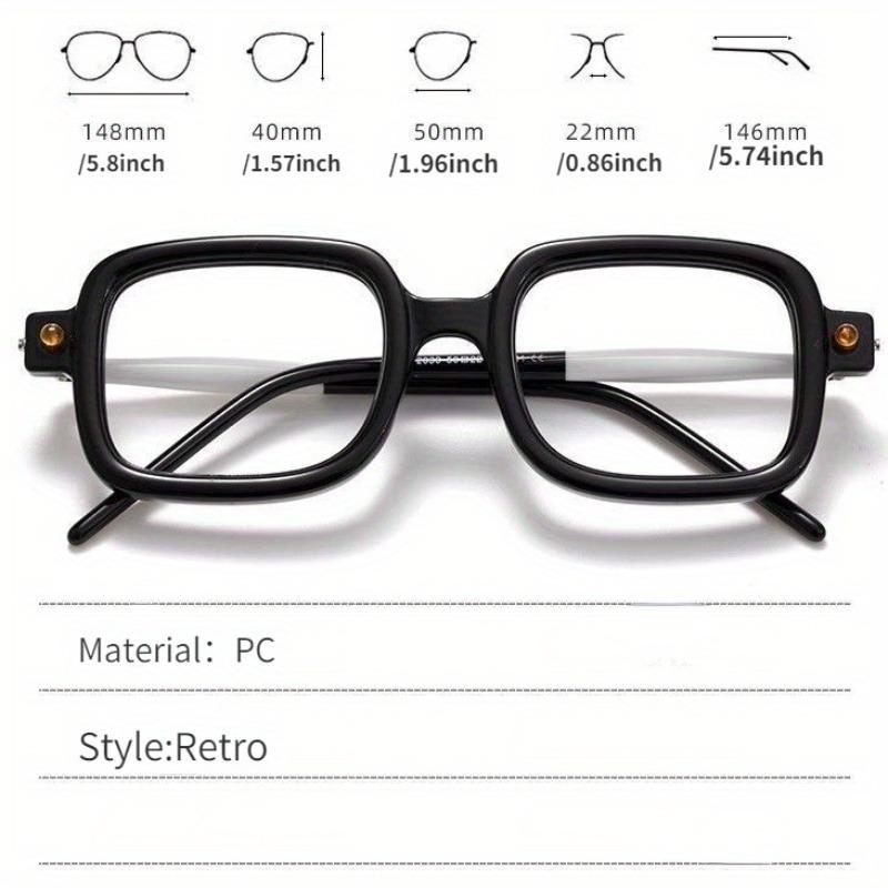 3PCS Anti Radiation Eyeglasses For Women Men Fashion Elastic TR90 Rectangle Frame Blue Light Blocking Filter Computer Glasses