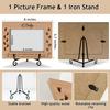 Zodvery New Baby Picture Frame, Wooden Photo Frame Family Frame For New Parents, 4x6 Picture Frame, Tabletop Display Home Decor for Living Room,