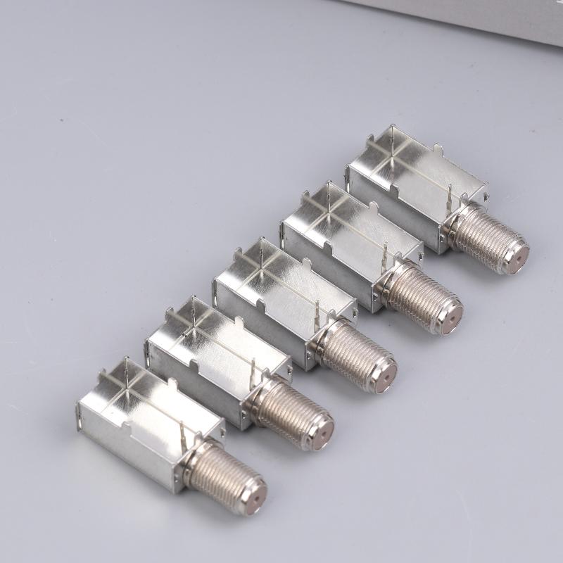 5/10Pcs M Shielding Box Coaxial Cable Connector If 2414F With Integrated Imperial Threaded Connector High-Speed Data Transfer