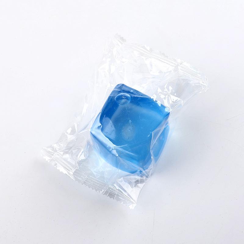 Transparent Maltose Ice Cube Slow Rebound Squishy Toy, Solid Clear Gel Cube Squeeze Fidget, Soft Stress Relief Decompression Toy