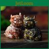 Feng Shui Animal Resin Statue With White Crystal For Home Office And Gift Giving