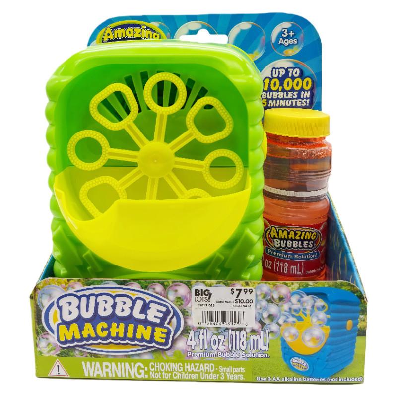 

Outdoor Bubble Machine For Kids With Onebutton Operation For Night Market And Playtime Fun зелёный