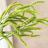 Green Artificial Plants Silicone Simulated Green Plant Lifelike Palm Vine  Home Decor