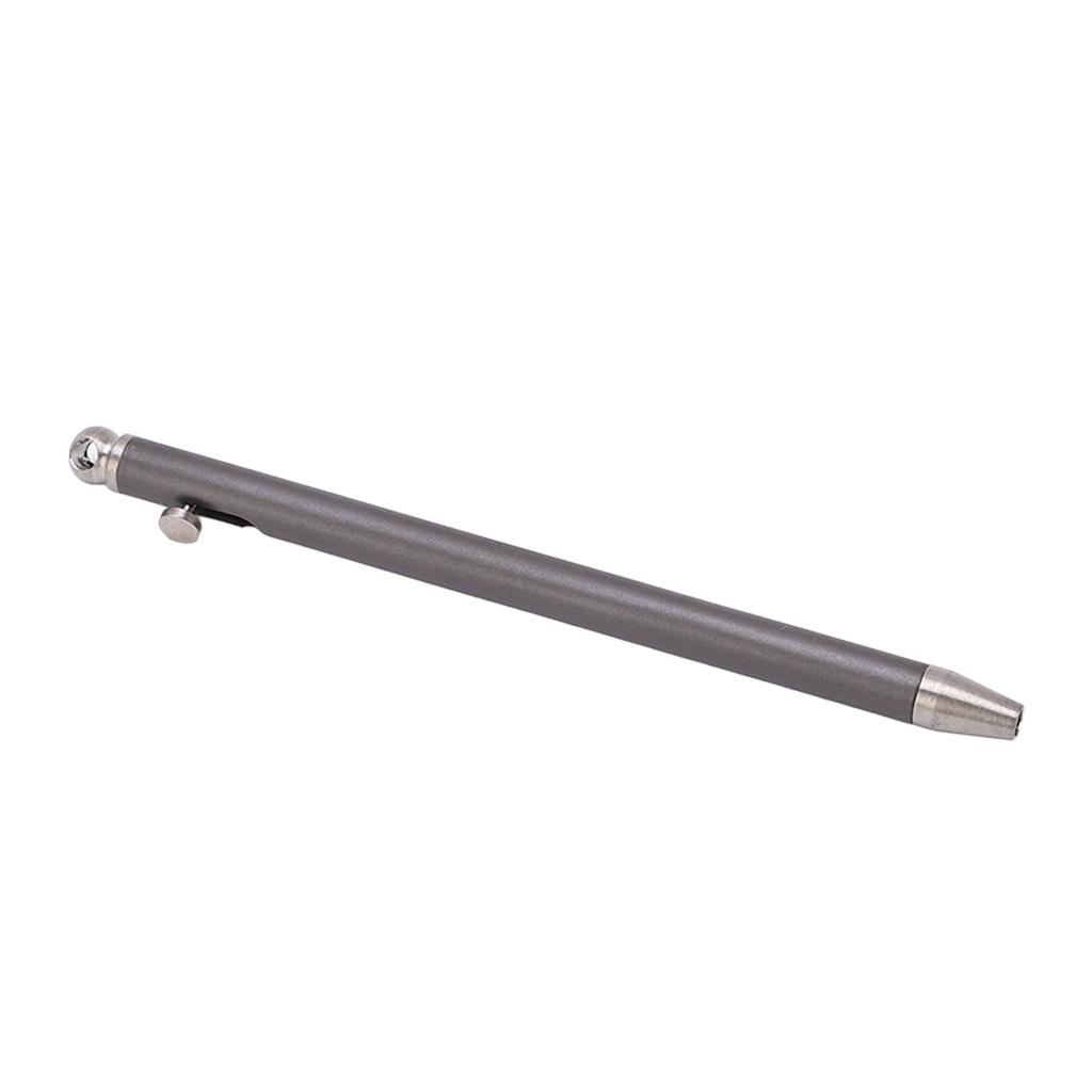 Mini Keychain Pen Titanium Alloy EDC Portable Pocket Pen Mini Keychain Ballpoint Pen for Travel