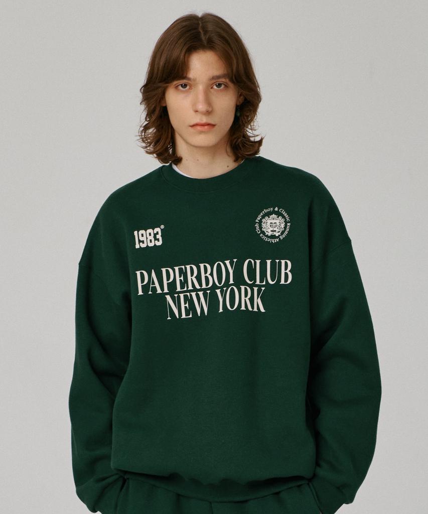 PAPERBOY Sports Club Sweatshirt - Green