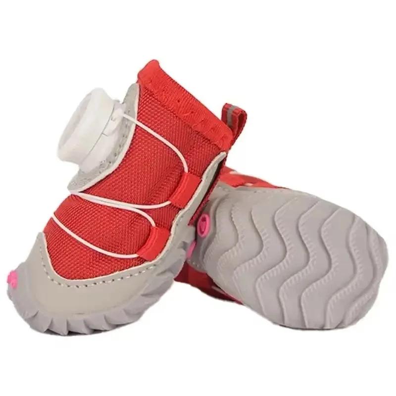 

Зимняя обувь для собак Теплые флисовые ботинки для щенков Водонепроницаемые ботинки для снега для маленьких собак Чихуахуа Йоркширский терьер Тедди обувь L