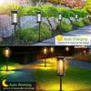 2026 New Solar Pathway Lights Outdoor Solar Powered Garden Lights for Walkway Yard Backyard Lawn Landscape Lighting Decor