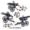 DIY WK2 Infanterie Sanitäter Soldat Motorrad Sowjetische US-Armee Militär Waffe Waffen Baustein Ziegel Kinder Kind Geschenke Spielzeug