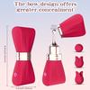 High-frequency Mini Bullet Vibrator Female Adult Toy Massager 4-in-1 G-Spot Vibrating Massager 10 Vibration Modes Clitoral Nipple Stimulator For Women