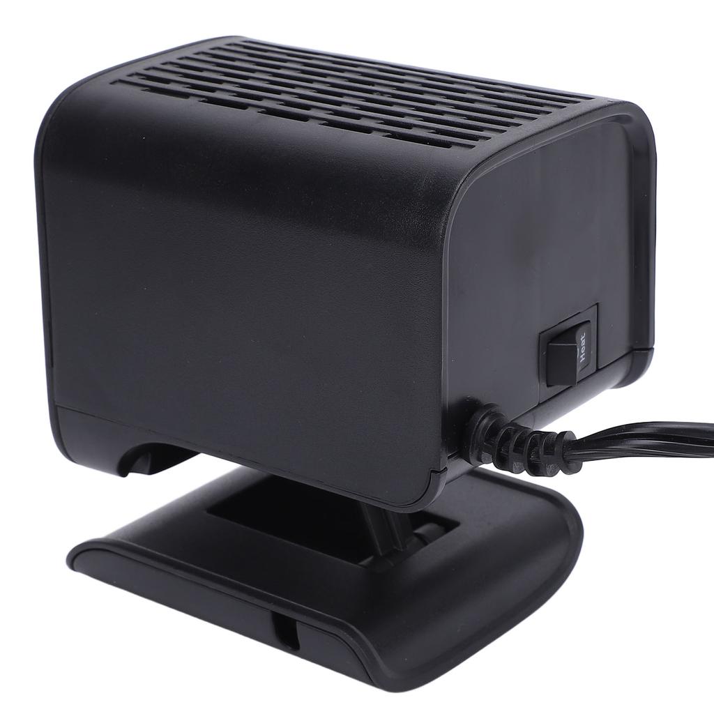 Car Heater Fan Plug In Cigarette Lighter Foldable 150W Fast Heating Hot Wind Blowing Windshield Defr