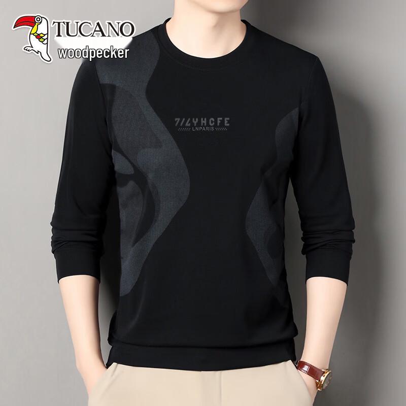 TUCANO Men s Round Neck Long Sleeve T-Shirt Sweatshirt XL
