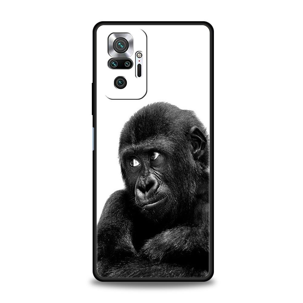 

Cute Funny Monkey Phone Case For Xiaomi Redmi Note 15 14 13 12 4G 9 10 11 Pro Plus 5G 14C 13C 12C 10C Soft TPU Cover Redmi Note 15 4G
