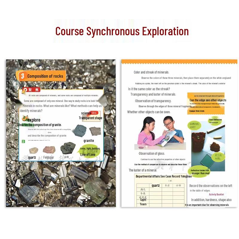 

4th Grade Science Experiment Kit: Rocks Edition