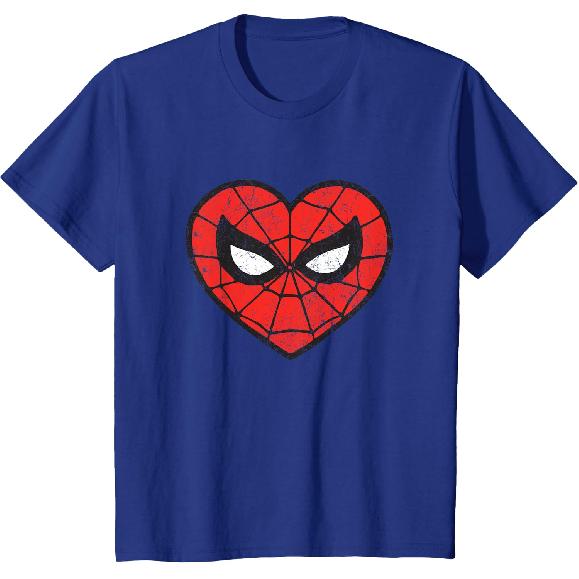 Maglietta Marvel Spider-Man Cuore
