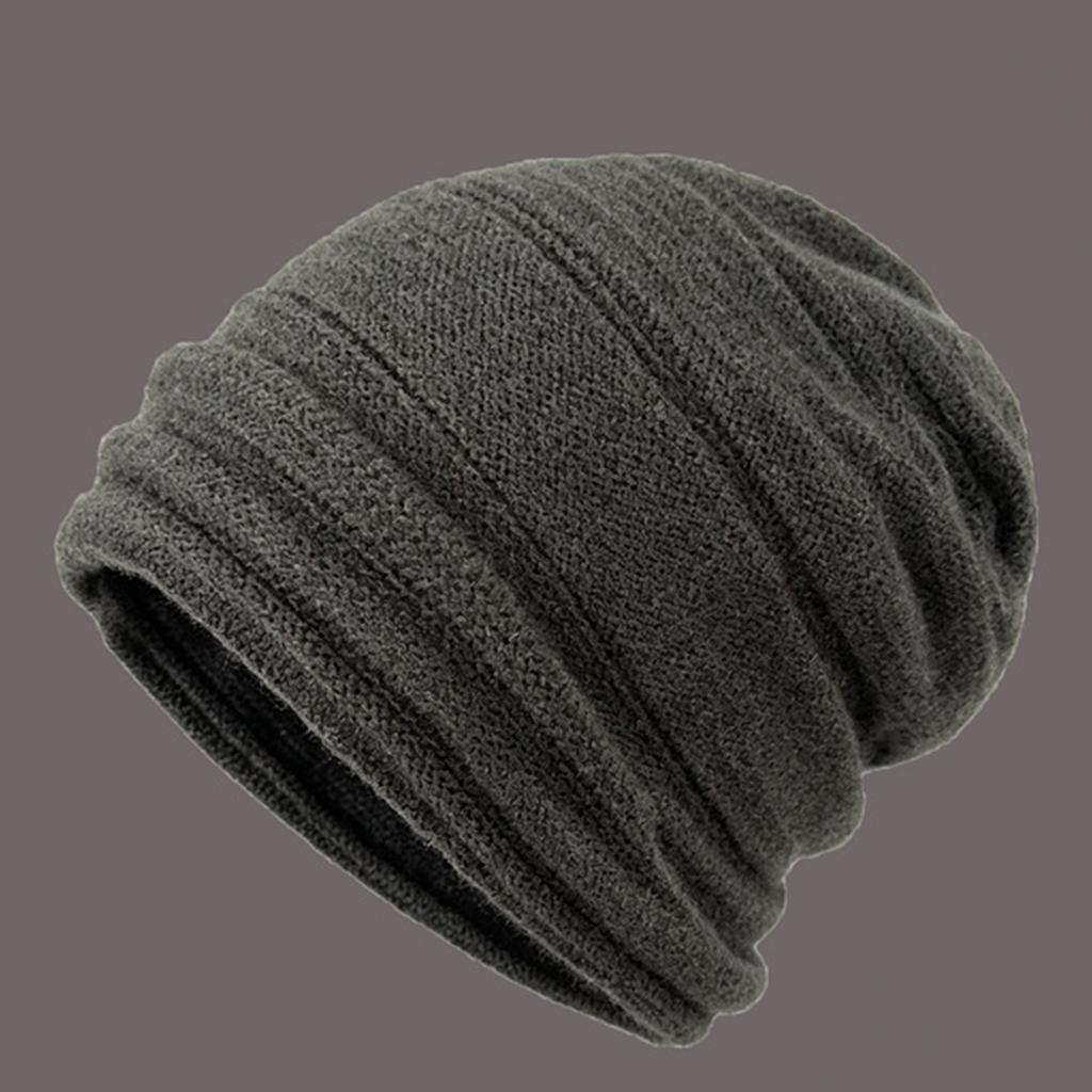 Unisex Ruched Slouchy Hat for Men and Women, Warm Versatile Cold