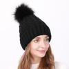 New European and American Fleece and Thickened Woolen Hat A Fashionable Outdoor Cold Proof and Warm Knitted Hat for Women In Autumn and Winter