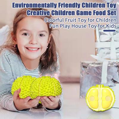 Play Food Kitchen Toy Set for Kids Ages 3-5 Cutting Fruits And Vegetables Toys Educational Pretend Play House Toys Gifts for Toddlers Boys Girls