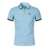 Trendy Men'S Short-Sleeved Polo Shirt Men'S Lapel Short-Sleeved T-Shirt Sports Golf Horse Jersey