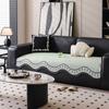 Summer Special-Shaped Ice Silk Sofa Cushion  New Irregular Straight Row Leather Sofa Mat Seat Cushion Non-Slip Cover Cloth Towel