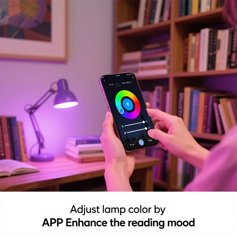 Smart LED Bulb E27 TuYa APP 110V 220VControl Dimmable Light Bluetooth RGB Lamp  Bedroom Decoration Party Lighting Smart Life