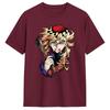 Anime Douma Upper T Shirts for Unisex Cotton Funny TShirts O Neck Tees Short Sleeve Clothing Printed