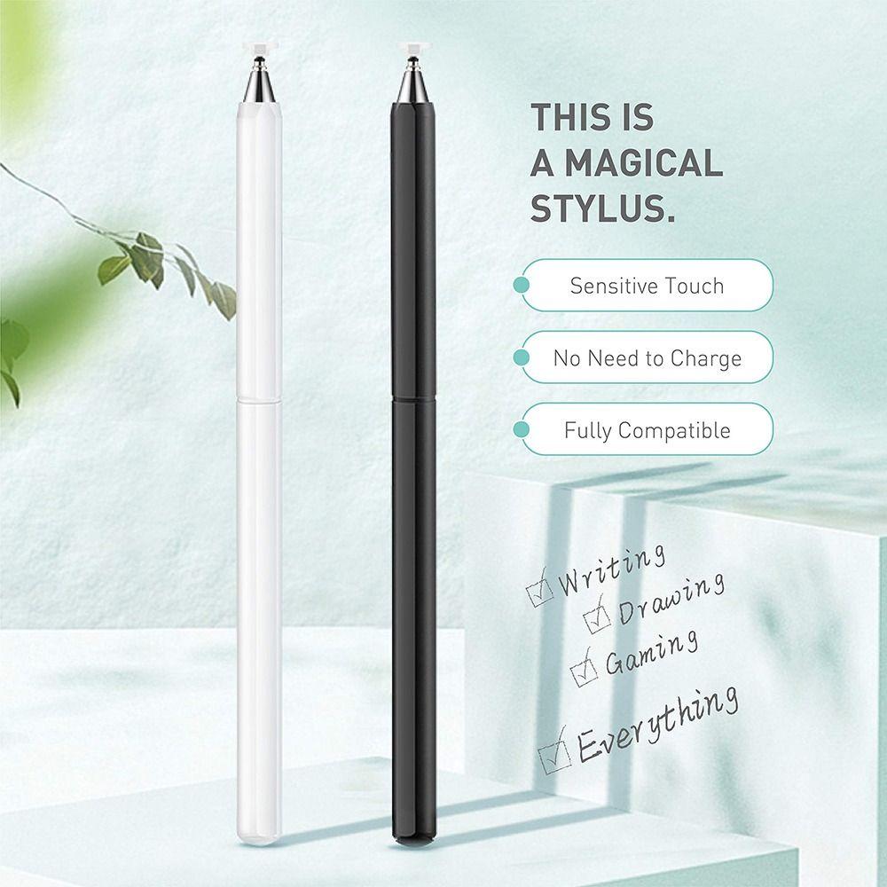 Replaceable Stylus Pen Transparent Disc Tip Capacitive Touch Pencil Professional Touch Screen Pen