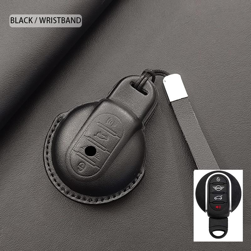 Car Key Case Cover Fob For Bmw Mini Cooper S One Jcw F54 F55 F56 F57 F60 Clubman Countryman Keyless Keychain Durable Luxury