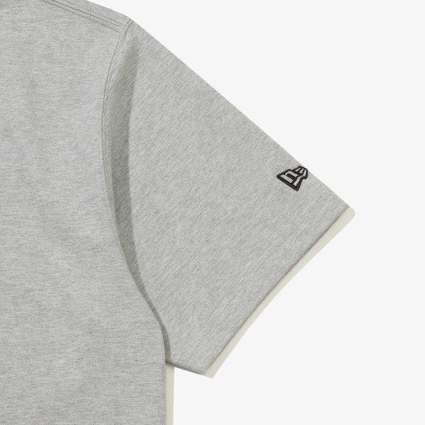 New Era San Francisco GianTs 59fifTy Circle T shirT heaTher Gray 15147559