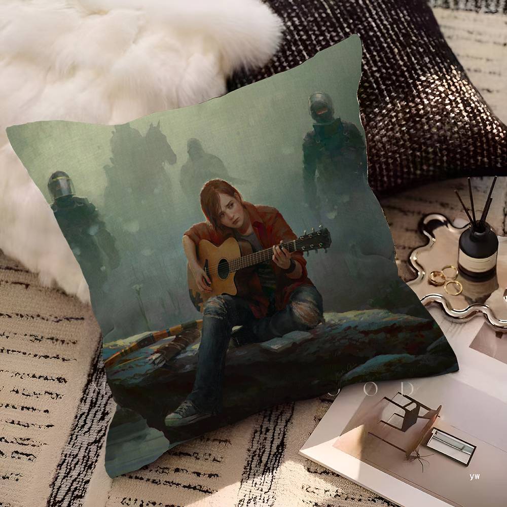 Hot Game The L-Last Of U-Us Office Cushion Pillowcase Car Cushion Cover45X45CM Lumbar Pillowcase Sofa Pillowcover
