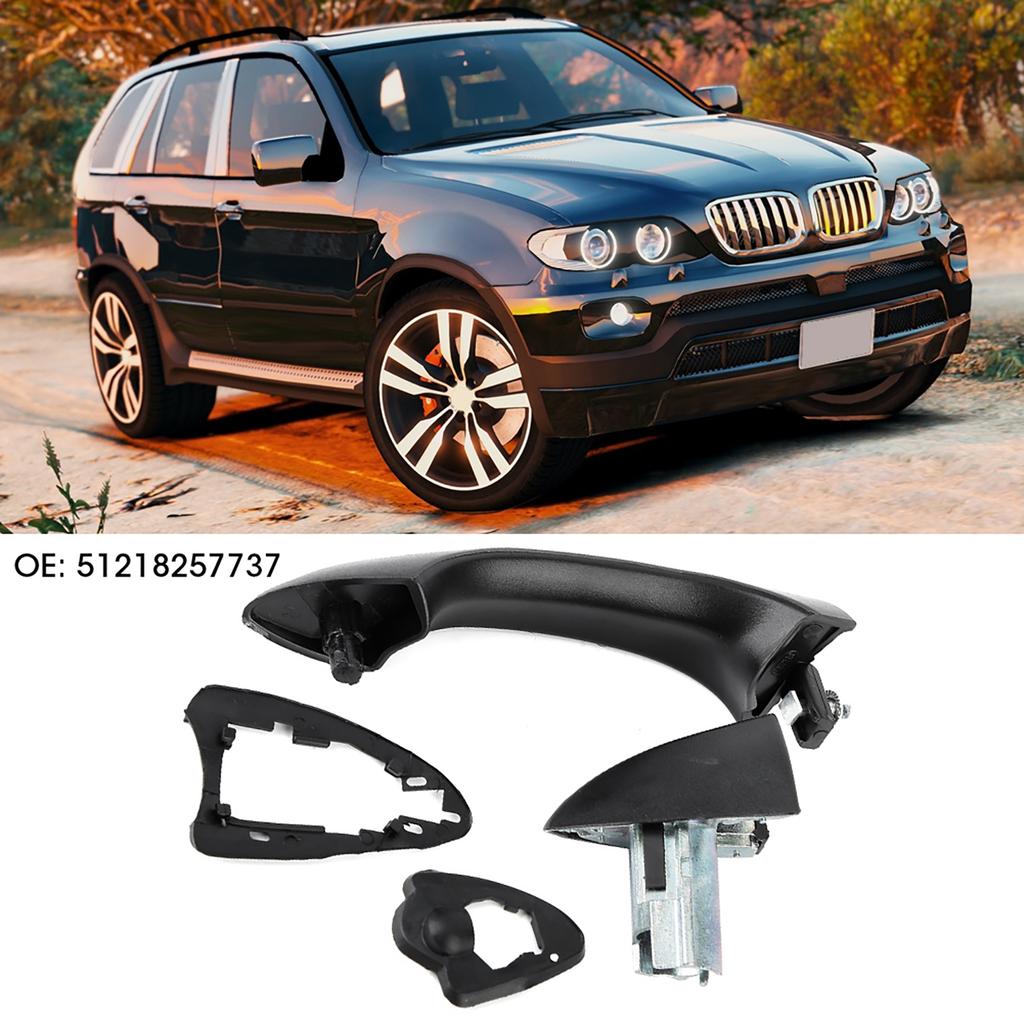 Rear Left Outside Exterior Door Handle Fit for E53 X5 2000 2006 51218257737