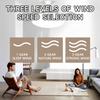 LED 48W ceiling fan light E27 with remote control for dimming, suitable for living room, study, household use, 85-265V