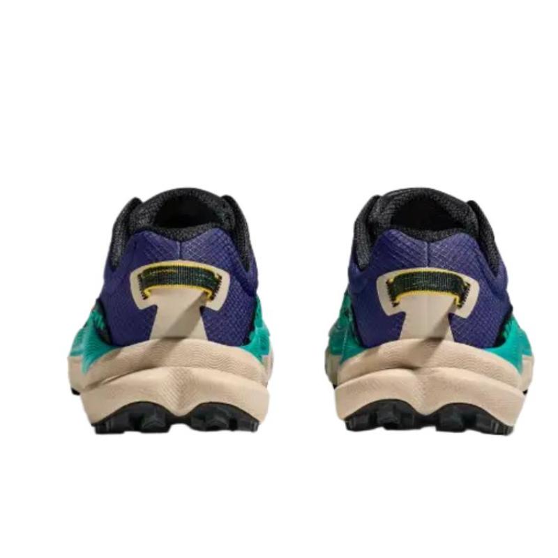 HOKA One One Polstrované nízké trekové boty Pánské tyrkysové tenisky 1155115-MNTNR