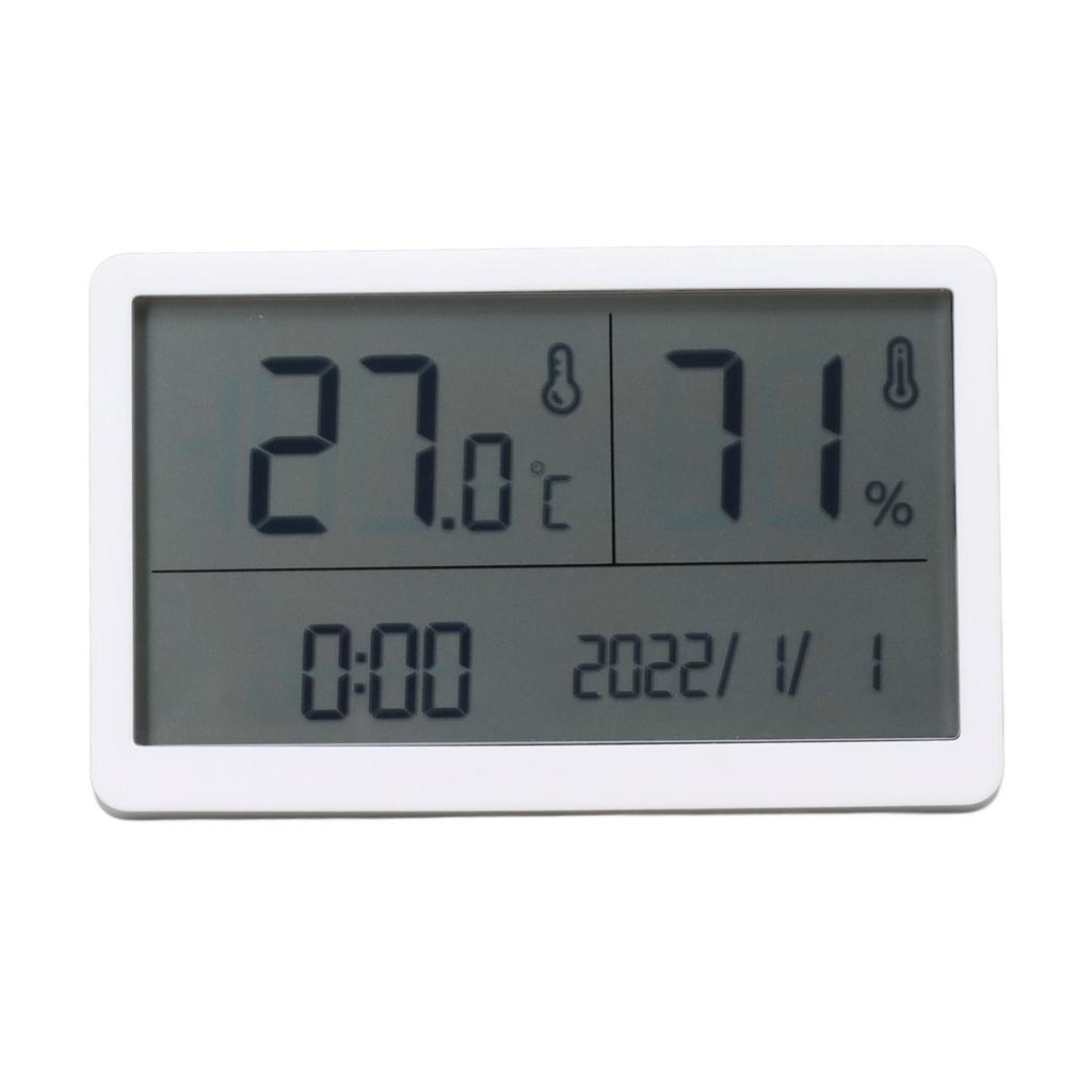 Digital Hygrometer Indoor Thermometer High Accuracy Temperature Humidity Monitor with Support for Indoor Bedroom Baby