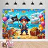 The Banner with a Pirate Theme Is Highly Suitable for Decorating Your Home, Garden, Studio, Outdoor Activity Venue or Any Room.