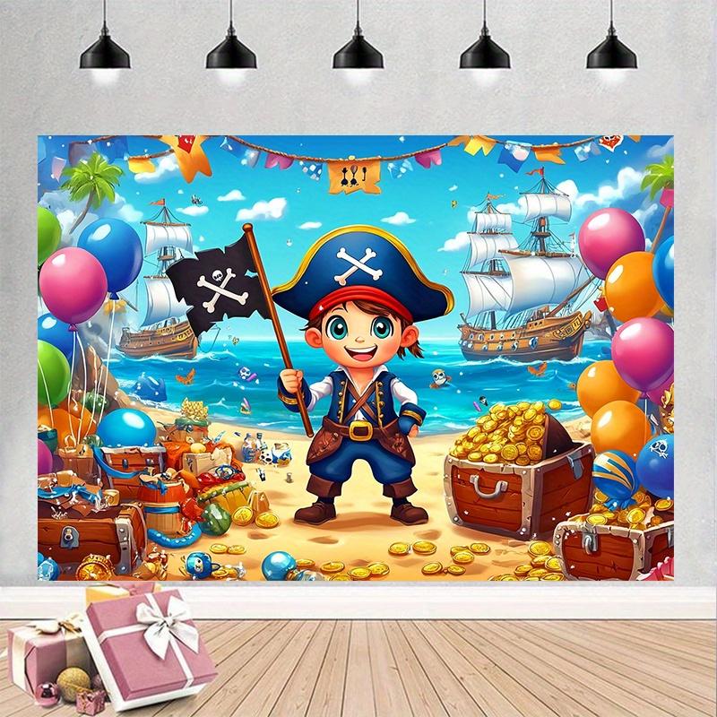 The Banner with a Pirate Theme Is Highly Suitable for Decorating Your Home, Garden, Studio, Outdoor Activity Venue or Any Room.